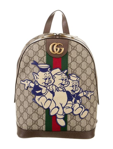 3 llittle pigs backpack gucci